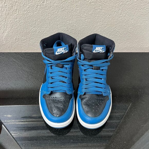 Nike Air‎ Jordan 1 Retro High OG Dark Marina Blue Women’s Size 5.5 555088-404 - Picture 2 of 8